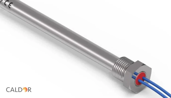 Cartridge heater with thermocouple