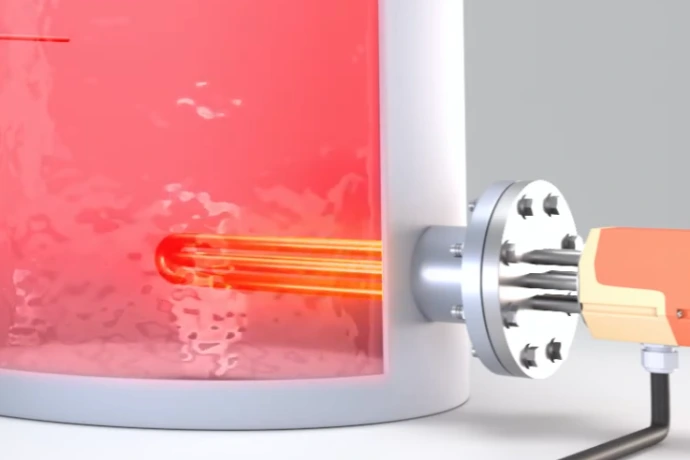 flange immersion heaters custom design